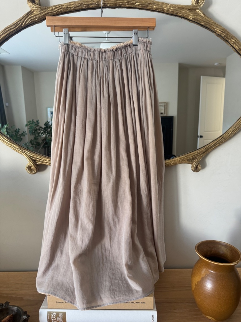 Antipast Cotton Voile Double Layer Skirt - New - Picture 4 of 5